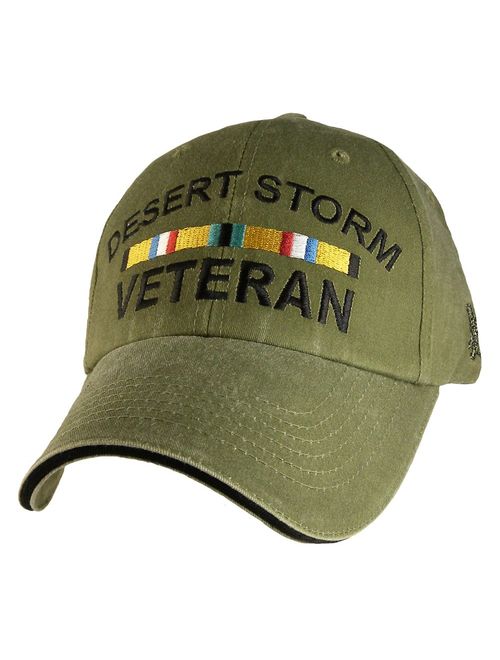 EAGLE CREST Desert Storm Veteran with Ribbon Cap Green