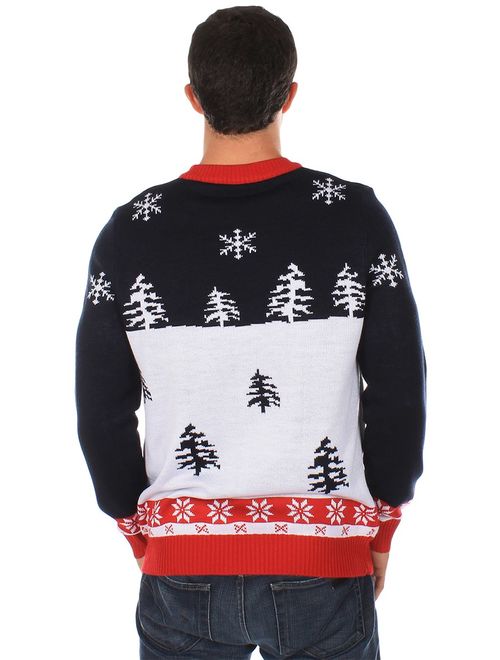 Tipsy Elves Ugly Christmas Sweater - Yellow Snow Sweater