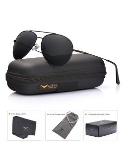 Aviator Sunglasses Polarized Men :UV 400 Protection 59MM Fashion Style, Driving