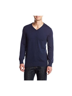 Men's Fieldhouse V-Neck Solid 12 Gauge Sweater