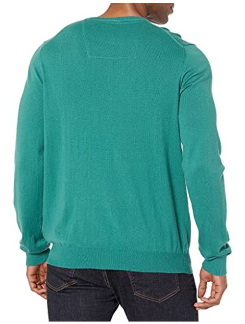 IZOD Men's Fieldhouse V-Neck Solid 12 Gauge Sweater