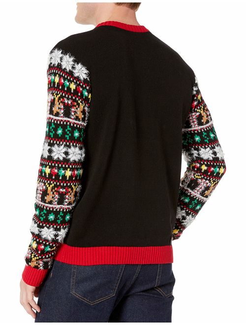 Blizzard Bay Men's Ugly Christmas Reindeer Sweater 