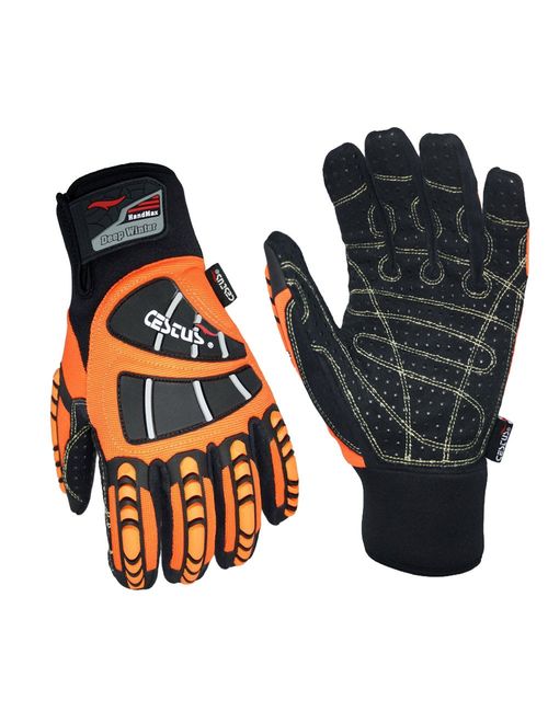 Cestus Temp Series HM Deep Winter Insulated Impact Glove, Work, Cut Resistant