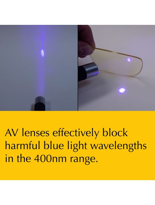 ALTEC VISION Blue Light Blocking Gaming Glasses - Computer Glasses - Reduces UV Glare Eye Strain from Digital Screens No Magnification