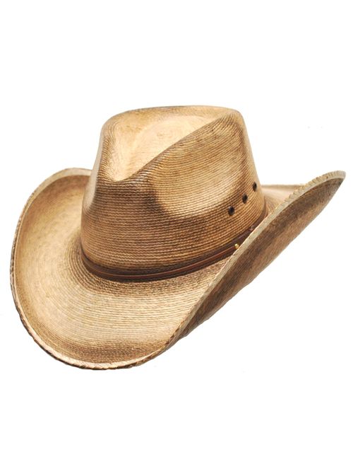 WESTERN EXPRESS Pinch Front Palm Hat