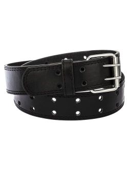 Unisex Faux Leather Two-Hole Belt - 7 Colors, Up to 7XL Available (BN9041)