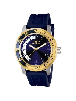 Men's 12847 Specialty Stainless Steel Watch with Blue Band