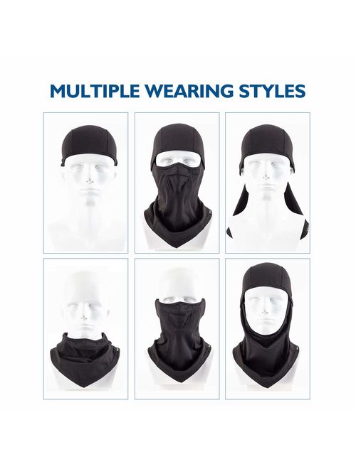 Unigear Balaclava Ski Mask, Windproof Cold Weather Winter Face Mask for Skiing, Snowboarding & Motorcycling