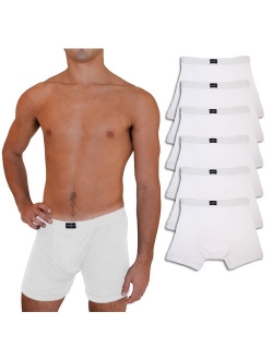 Big and Tall Men's 6 Pack Cotton Boxer Briefs