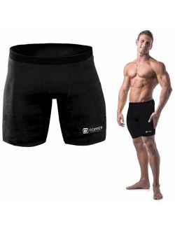 Copper Compression Recovery Shorts, Underwear, Tights, Boxer Briefs Fit for Men