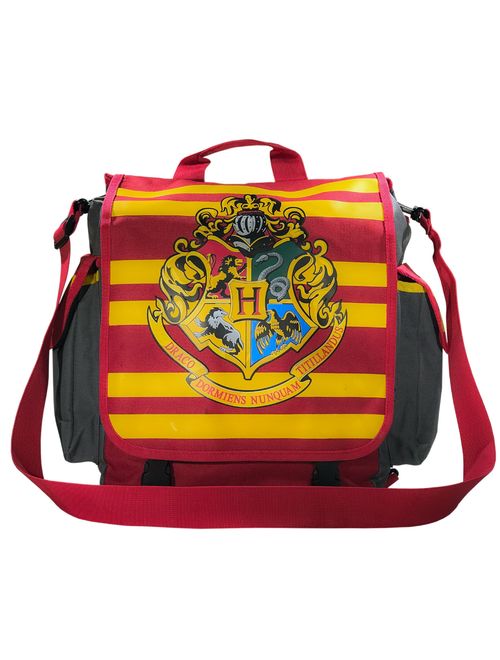 Bioworld Harry Potter Hogwarts Interchangeable Backpack/Messenger Bag