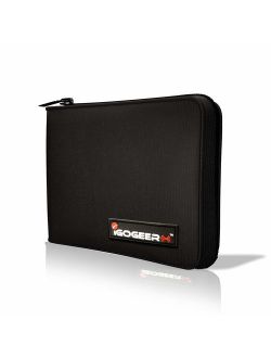 Men Wallet - Men Pocket Wallet M05 Black with Rfid by IGOGEER - Safest Zip Around Wallet - Awesome Gift Box - Buy Now - Get a Special Bonus!