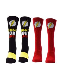 The Flash Athletic Crew Socks 2 Pair Pack