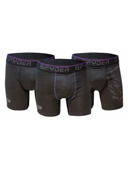 and Marvel Men's Boxer Briefs Performance Sports Underwear 3 Pack