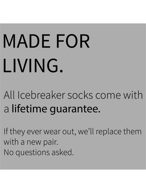 Icebreaker Merino Men's Ski Over The Calf Socks, Merino Wool