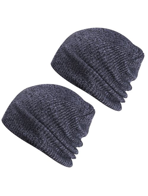 Paladoo Slouchy Winter Hats Knitted Beanie Caps Soft Warm Ski Hat