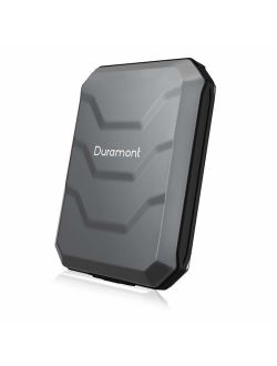 Duramont Aluminum Wallet Credit Card Holder With RFID Blocking Protection - Holds 10 Cards and Cash