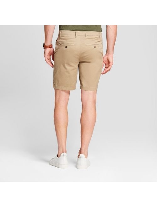Men's 9" Linden Flat Front Shorts - Goodfellow & Co
