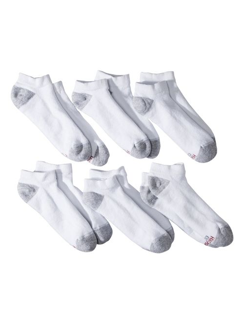 Hanes Premium Men's 6pk Xtemp Cool No Show Socks
