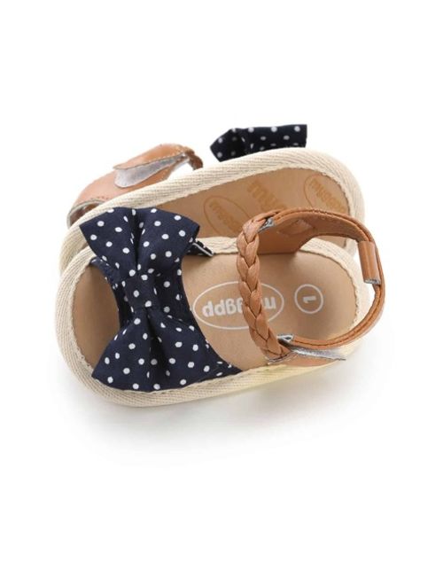 Baby Polka Dot Bow Tie Sandals