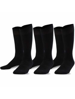 TeeHee Bamboo All Sports Half Cushion Socks with Arch Support 3-Pairs Pack