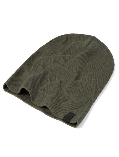 Warm Slouchy Beanie Hat - Deliciously Soft Daily Beanie in Fine Knit