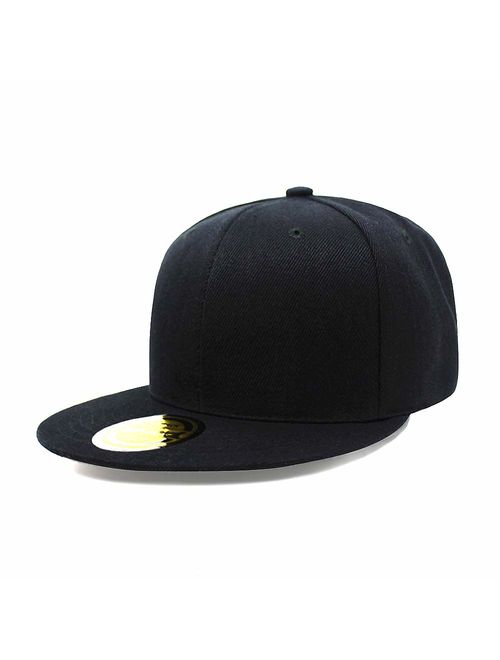 ChoKoLids Flat Visor Snapback Hat Blank Cap Baseball Cap