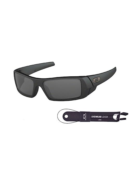 Oakley Gascan OO9014 Sunglasses For Men+BUNDLE with Oakley Accessory Leash Kit