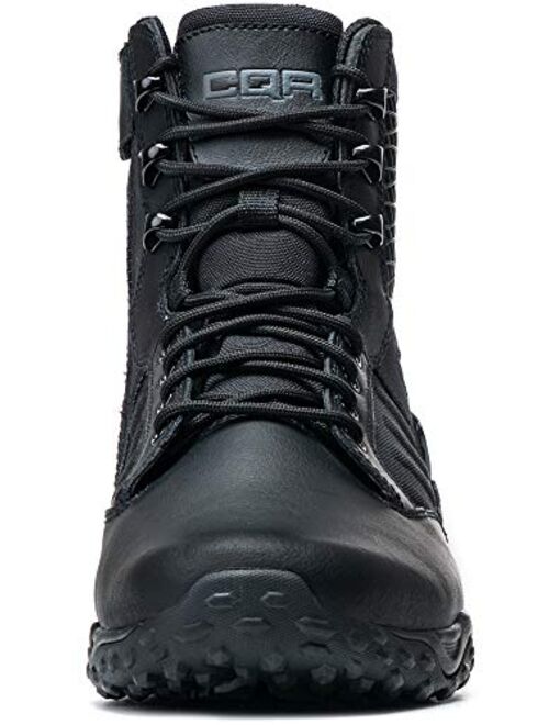 CQR Men's Combat Military Tactical Mid-Ankle Boots EDC Outdoor Assault
