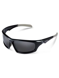 Duduma Tr639 Polarized Sports Sunglasses for Baseball Cycling Fishing Golf Superlight Frame