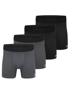 Men's Performance 5" No Fly Boxer Brief, 4-Pack