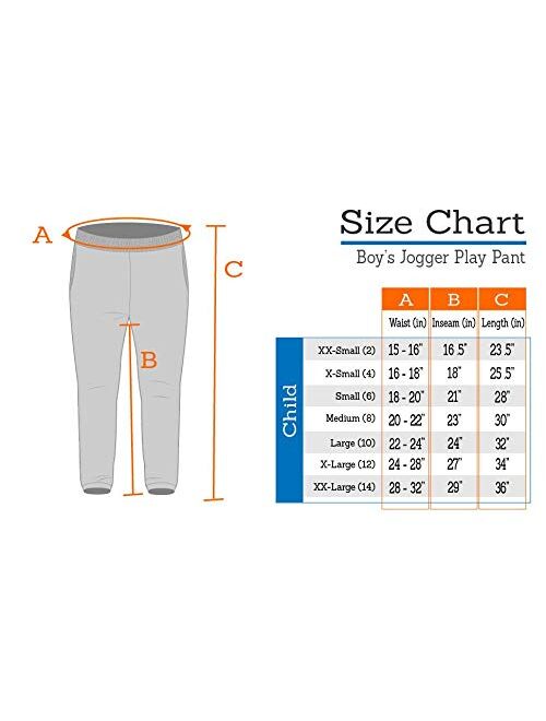 Stretch Is Comfort Boy's and Men's Slim Fit Jogger Play Pant