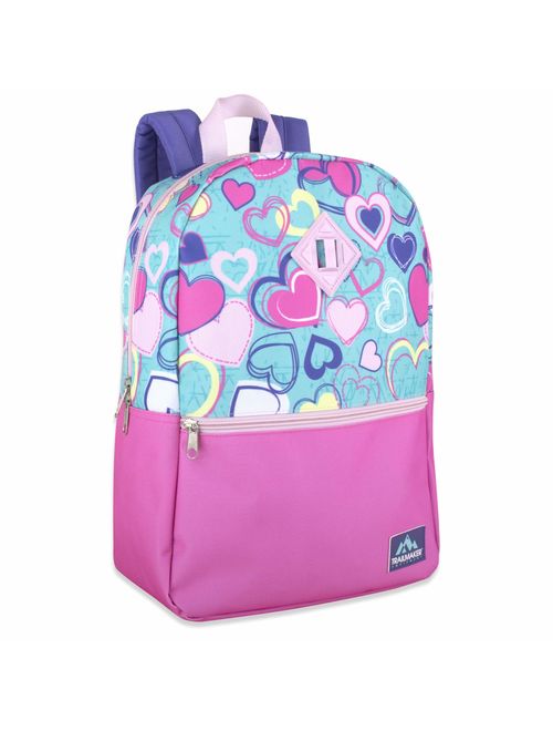 Trail maker 5 in 1 Full Size Character School Backpack and Lunch Bag Set For Girls