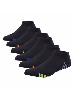 Mens Athletic Low Cut Ankle Socks Cushioned Running Sports Sock for Men 6 Pack