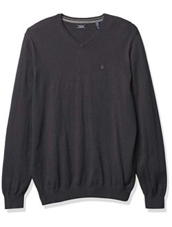 Men's Premium Essentials Solid V-Neck 12 Gauge Sweater