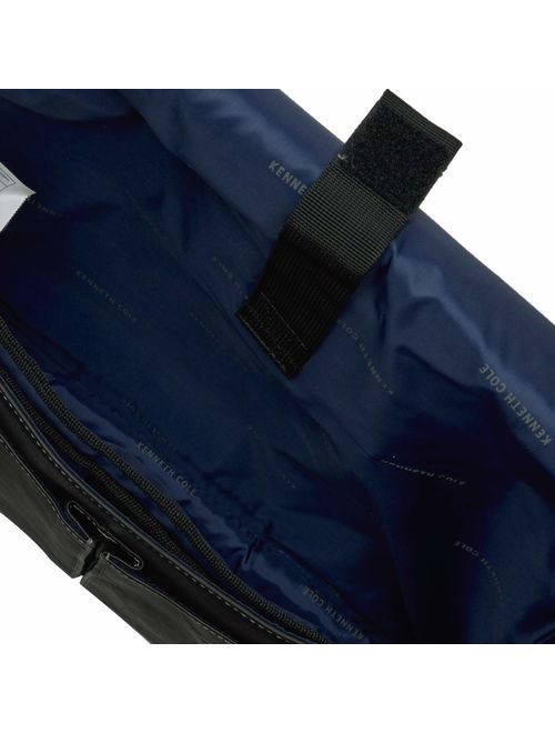 Kenneth Cole Reaction Come Bag Soon Colombian Leather 15.6" Laptop & Tablet RFID Messenger Travel Bag