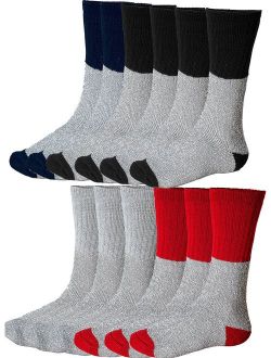 Mens Womens Thermal Socks Ultra Warm Thick Boot Socks 12-pack By DEBRA WEITZNER