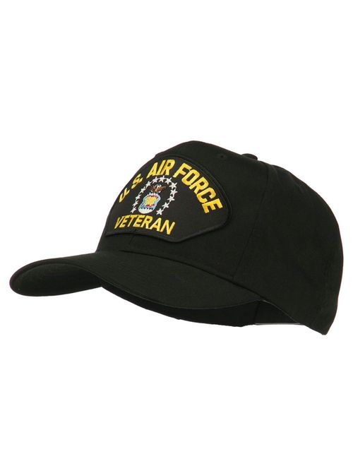 e4Hats.com US Air Force Veteran Military Patch Cap