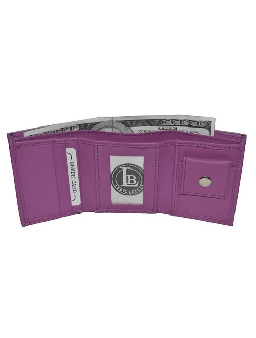 Small compact kids baby trifold Wallet