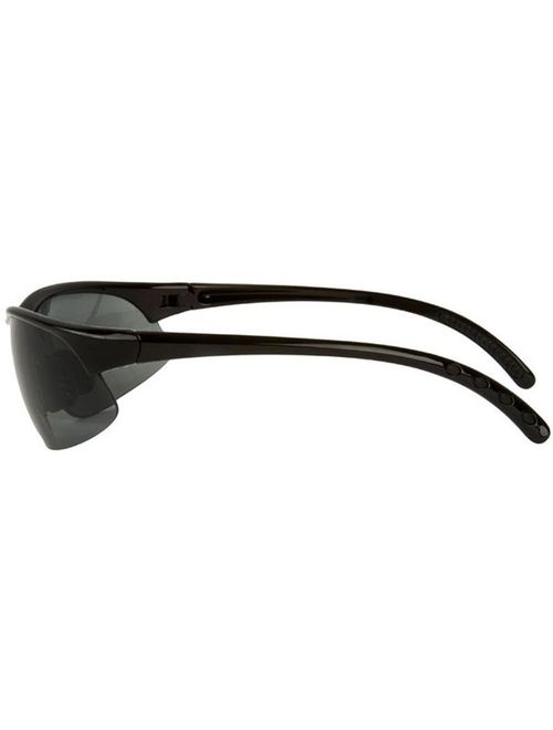 Sport Wrap Bifocal Sunglasses - Outdoor Reading/Activity Sunglasses - Soft Pouch Included
