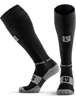 MudGear Premium Compression Socks - OCR Socks, Compression Socks for Women, Compression Socks for Men, Trail Running Socks