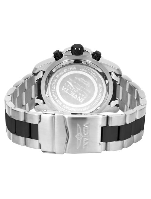 Invicta Men's Pro Diver Quartz Watch with Stainless-Steel Strap, Two Tone, 22 (Model: 22416)