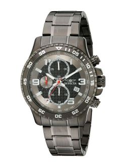 Men's 14879 Specialty Chronograph Stainless Steel Watch with Link Bracelet