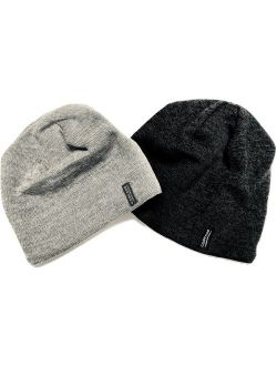 Cascade Mountain Tech Merino Wool Beanies - Balaclava Cold Weather Windproof Ski Mask