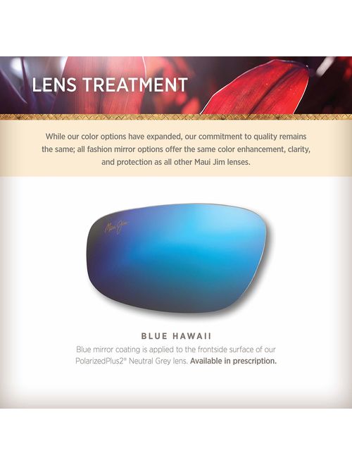 Maui Jim Peahi Polarized Matte Black Wrap Frame Sunglasses