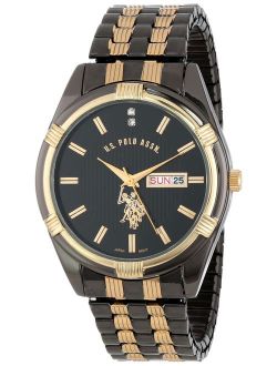 Classic Men's USC80047 Two-Tone Watch Black-Dial Watch