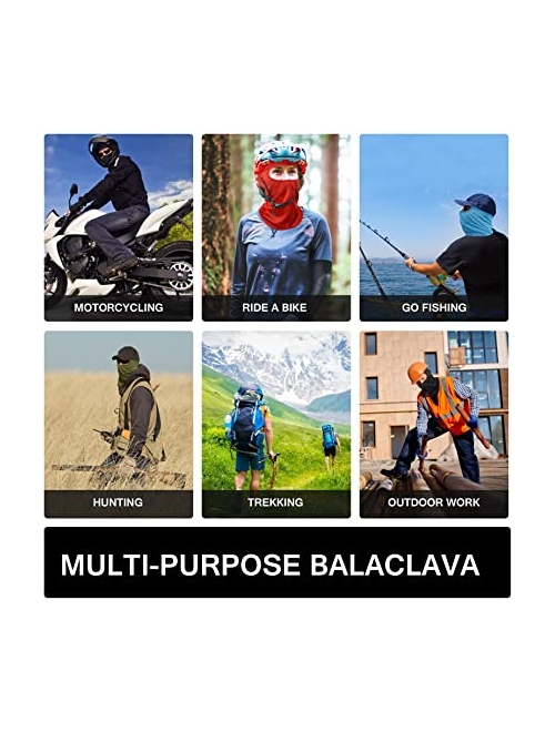 Sunland Black Balaclava Motorcycle Cycling Bike Bandana Hiking Skateboard Head Sock