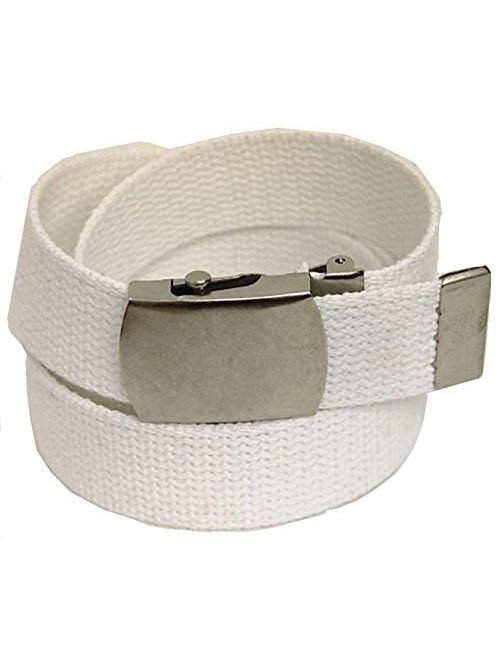 Cargo Cotton Military Web Belt Made in USA By Thomas Bates