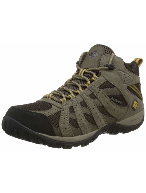 Columbia Men's Redmond Mid Waterproof Boot, Breathable, High-Traction Grip Hiking