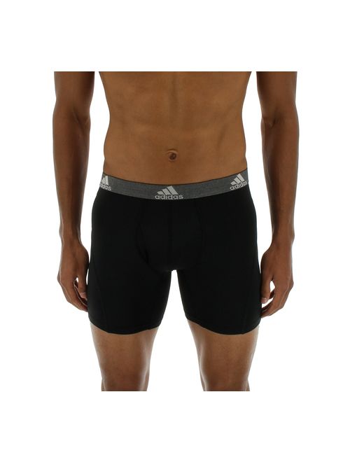 adidas Men's Relaxed Performance Climalite Boxer Brief Underwear (2 Pack)